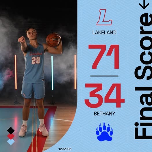 Lakeland boys beat visiting Bethany Christian 71-34
